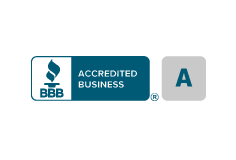 BBB Accredited Business A Rating badge 175x100 1