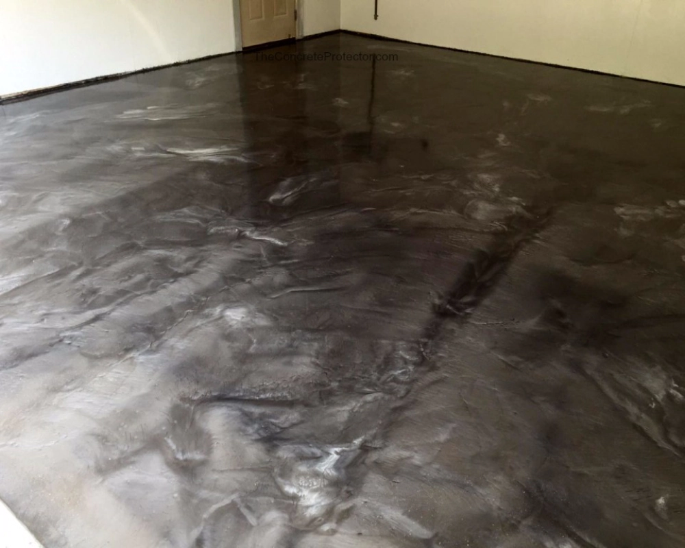 black epoxy floor ferrelview mo